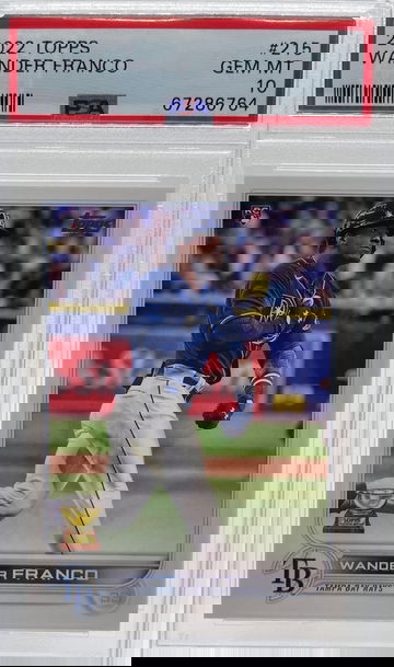 2022 Topps Wander Franco #215 Rookie RC Tampa Bay Rays