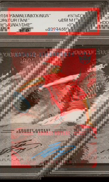 2018 Panini Diamond Kings Shohei Ohtani Auto #S-SO Rookie Signatures