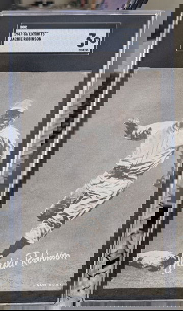 1947-66 Exhibits Jackie Robinson SGC 3