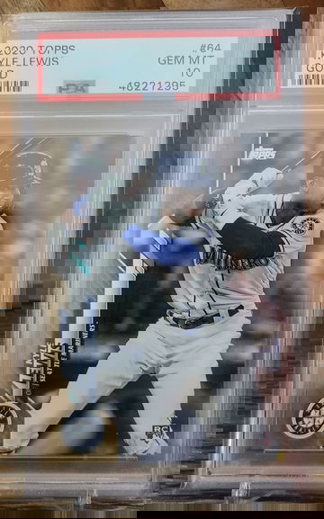 2020 Topps Kyle Lewis Gold /2020 PSA 10