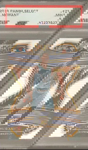 2019 Select Ja Morant RC Rookie PSA 9 Mint Concourse