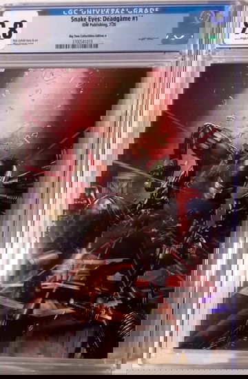 Snake Eyes: Deadgame #1 - CGC 9.8 - Mico Suayan Virgin Cover