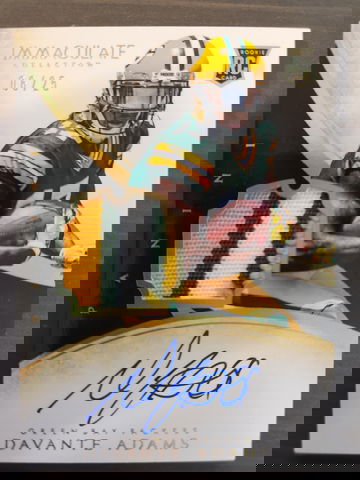 2014 Immaculate Davante Adams RPA #06/25