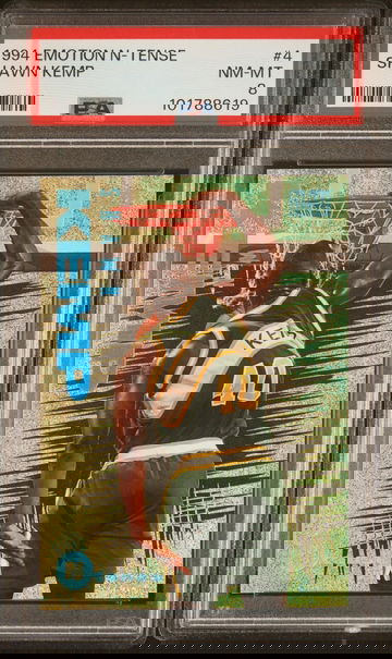 1994 Emotion #4 Shawn Kemp N-Tense PSA 8