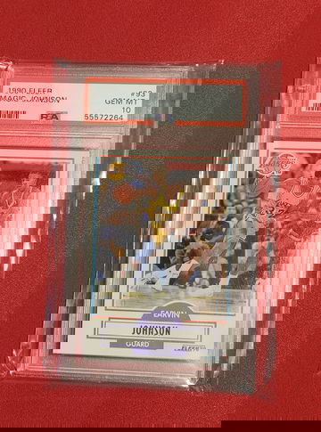 1990 Fleer Magic Johnson Los Angeles Lakers 