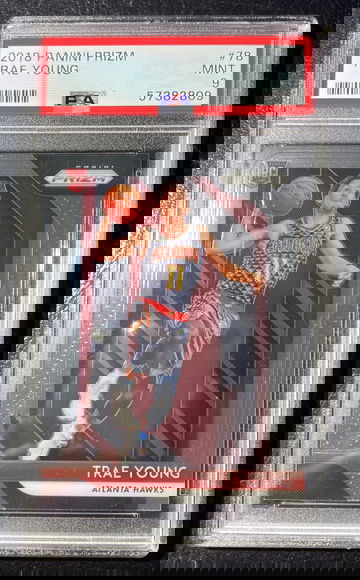 2018 prizm Trae young psa 9 