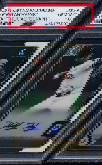 KeBryan Hayes 2015 Bowman Chrome RC Auto