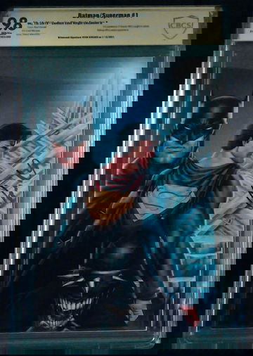 Signed Batman/Superman #1 CGC 9.8