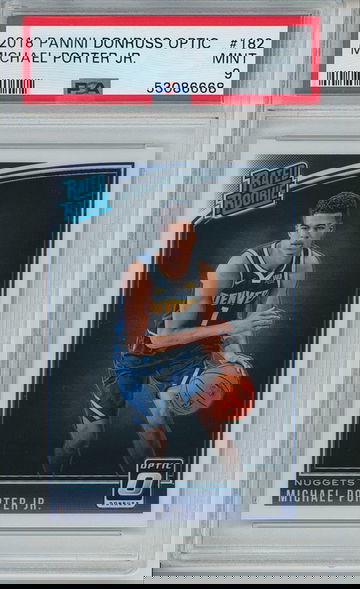 2018 Panini Prizm Donruss Optic Michael Porter Jr. PSA 9 Mint