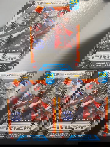 2017 Panini Prizm Football Blaster Boxes x 3! Mahomes Silver Prizm hunting!