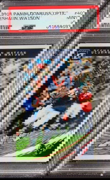 2018 Panini Donruss Optic #40 Deshaun Watson PSA 9 MINT Houston Texans