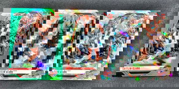 2024 Caitlin Clark Prizm Rookie RC lot Green Ice Variation