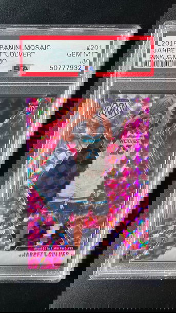 2019 Mosaic Jarrett Culver Pink Camo PSA 10