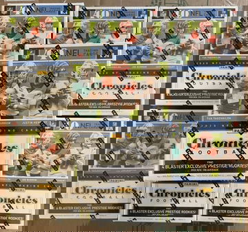 7 Blaster Box LOT - 2020 NFL Chronicles Blaster box (7 box lot)