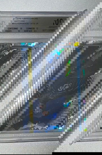 2019 Topps Chrome Sapphire Fernando Tatis Jr BGS 10 POP 20 💎