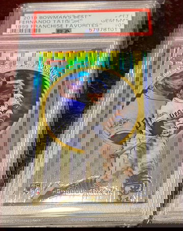 2019 Bowman Best Fernando Tatis 1999 Franchise Favorites PSA 10