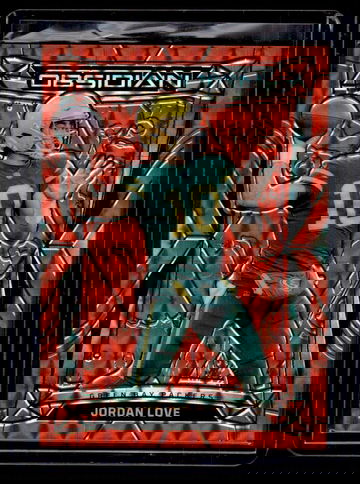 2024 Panini Obsidian Red Jordan Love #68 /24