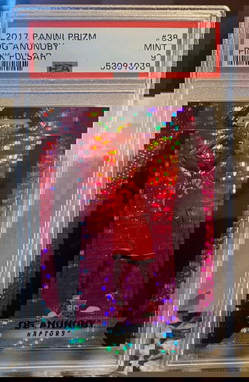 2017 nba Prizm Og Anunoby pink pulsar /42