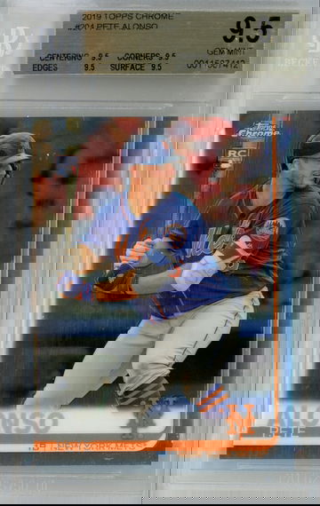 Pete Alonso - 2019 Topps Chrome BGS 9.5