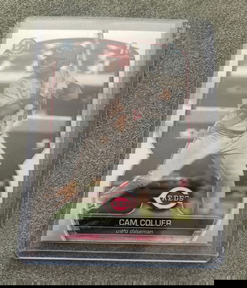 2023 Bowman Chrome 1st Bowman Cincinnati Reds Prospect Cam Collier