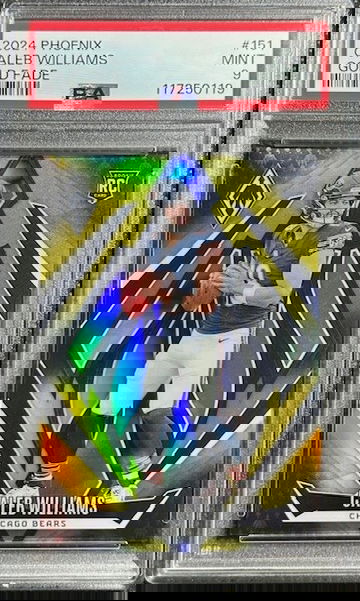 2024 Panini Phoenix Caleb Williams /125 SP Gold Fade PSA 9 MINT RC Rookie Bears