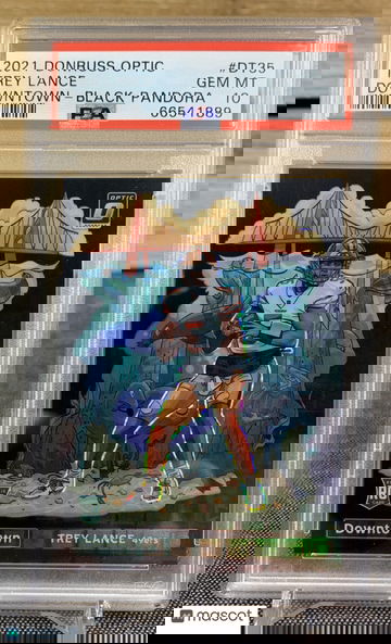 2021 Donruss Optic Trey Lance Rookie Downtown Black Pandora /25 PSA 10 eBay 1/1