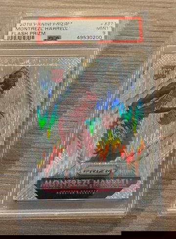 2015-16 Panini Prizm Montrezl Harrell Flash Prizm Rookie Card RC PSA 9 MINT #331