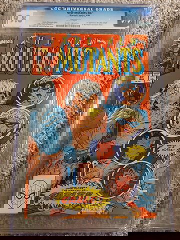 New mutants 87 cgc 9.8 1st appearance of cable