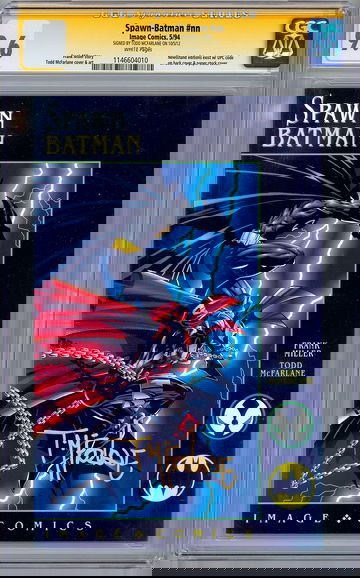 SPAWN-BATMAN #NN CGC-SS 9.6 SIGNED TODD MCFARLANE SPAWN CREATOR CVR & ART 1994