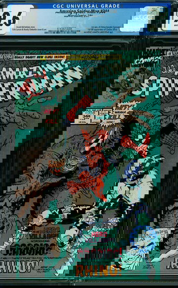 AMAZING SPIDER-MAN #344, CGC 9.6 NM+