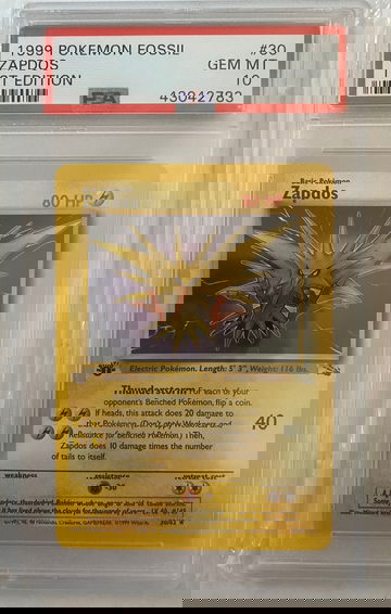 Zapdos 1st Edition
