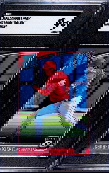 2018 Donruss Optic #56 Shohei Ohtani RC SGC 9 MINT