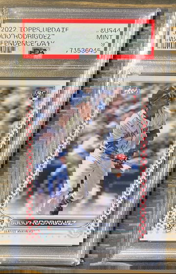 Julio Rodriguez Independence Day /76 PSA 9