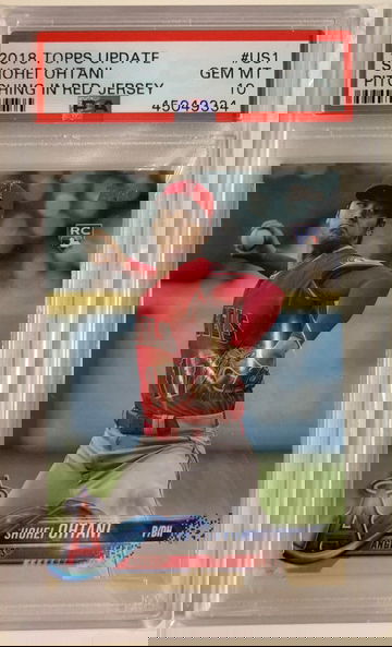 Ohtani 2018 Topps Update PSA 10