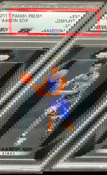 De’Aaron Fox 2017 Panini Prizm Rookie PSA 10