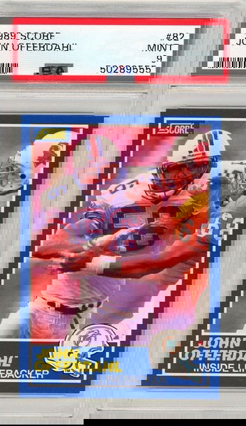 1989 Score John Offerdahl #82 PSA 9 P1230