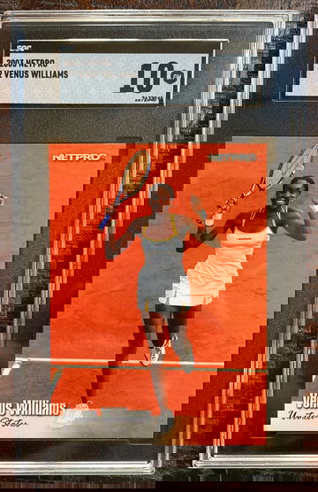 2003 Netpro Venus Williams RC SGC 10 GEM MINT