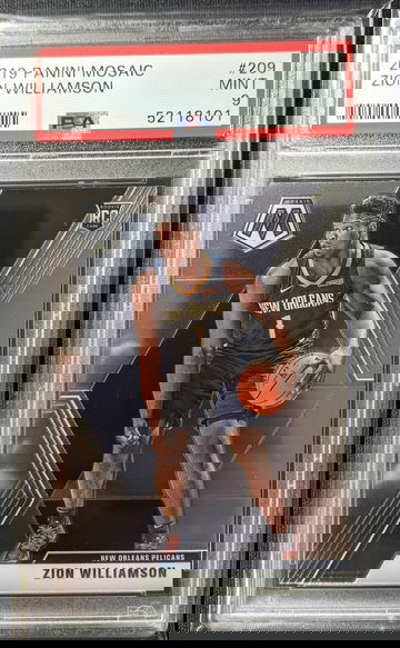 2019 Mosaic Zion Williamson PSA 9