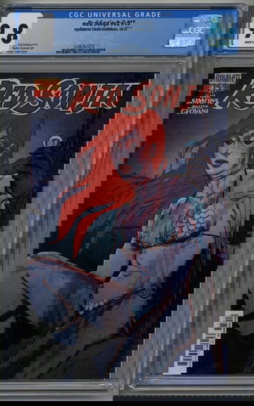 Red Sonja 15 vol. 2 CGC 9.8 Jenny Frison cover