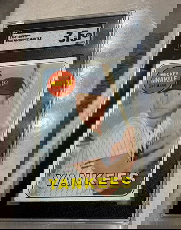 1969 Topps #500 Mickey mantle sgc 3.5 yellow letters 