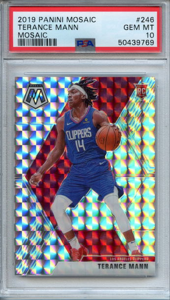 2019 Mosaic Terance Mann Silver PSA 10