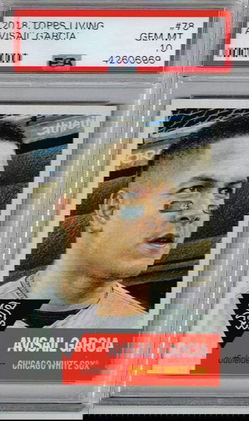 2018 TOPPS LIVING AVISAIL GARCIA PSA 10 