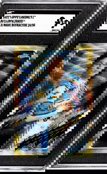 2021 Topps Chrome #62 Lirim Zendeli Future Stars /50 SGC 9