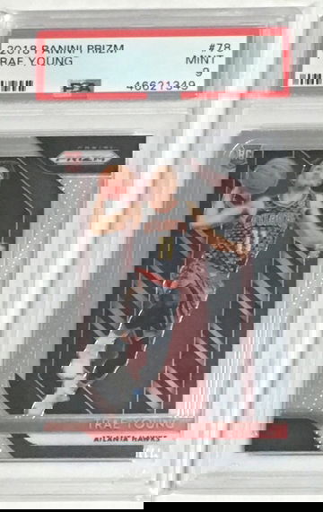 2018 Panini Prizm Trae Young #78 PSA 9