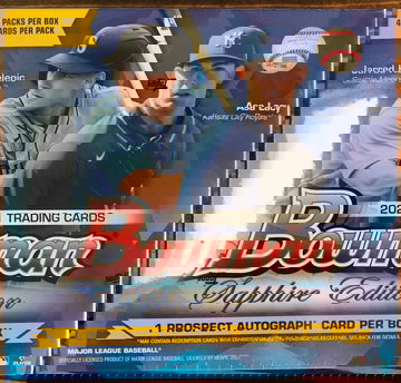 2021 Bowman Sapphire Edition Baseball Box Factory Sealed MLB Trading Cards