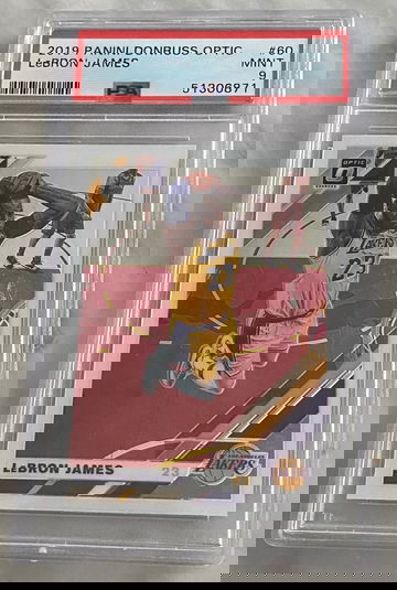 2019 Donruss Optic Lebron James PSA 9