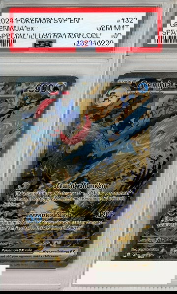 2024 POKEMON SVP EN-SV BLACK STAR PROMO GRENINJA EX #132 SFA SIR PSA 10 GEM MT