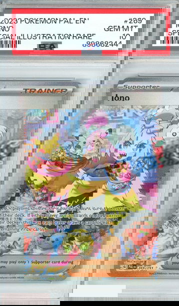 2023 POKEMON PAL EN IONO #269 SPECIAL ILLUSTRATION RARE PSA 10 GEM MT