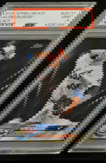 2018 Topps Update Jacob DeGrom Black # 35/67