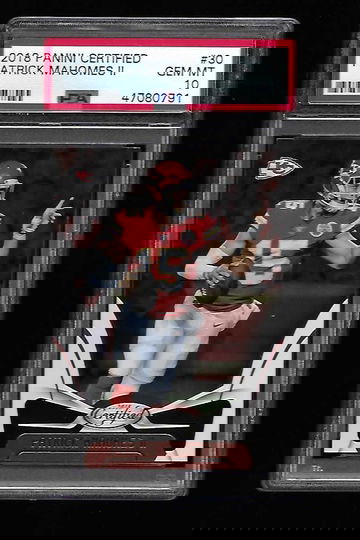 2018 CERTIFIED PATRICK MAHOMES II